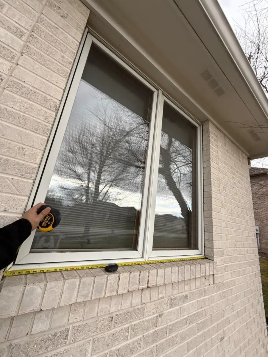 Before window work